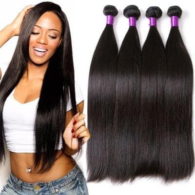 Human hair straight hair Brazilin human straight hair Brazil hot sale natural color - Image 1